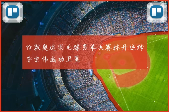 伦敦奥运羽毛球男单决赛林丹逆转李宗伟成功卫冕