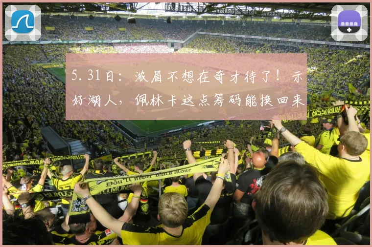 5.31日:浓眉不想在奇才待了!示好湖人,佩林卡这点筹码能换回来么?_交易_NBA_黄蜂