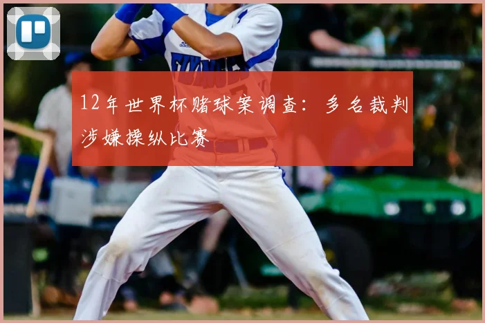 12年世界杯赌球案调查：多名裁判涉嫌操纵比赛